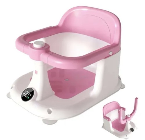 Pink baby bath seat - seat, babies