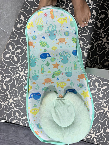 Foldable baby bath seat - foldable,