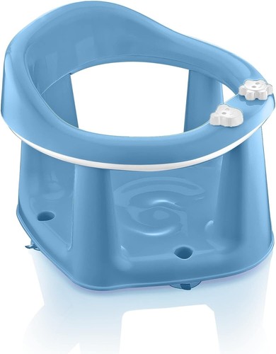 Blue baby bath seat - bath,